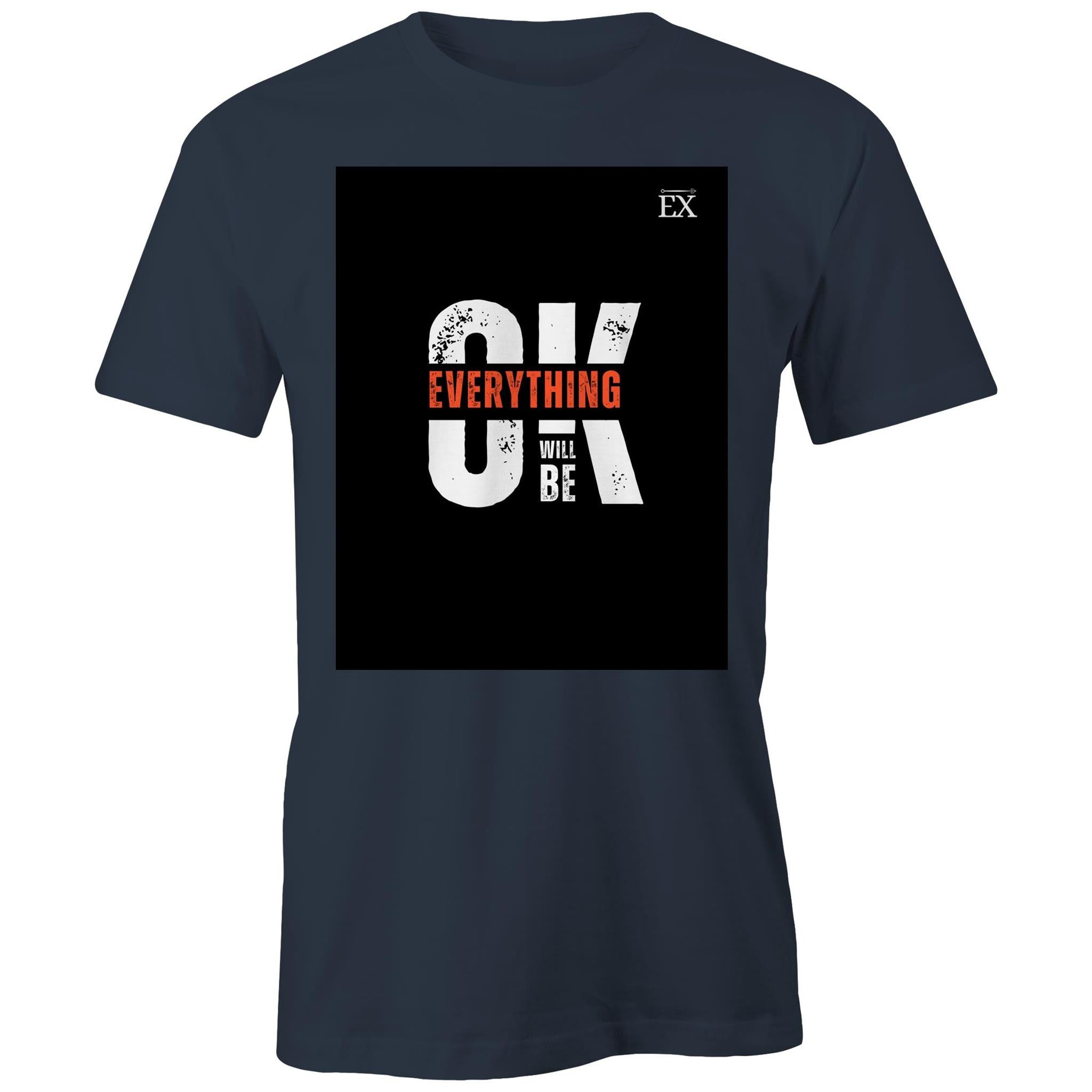 "Everything will be OK " | OK Graphic T-Shirt – ExceLux Cosmic Series | Men's Tee