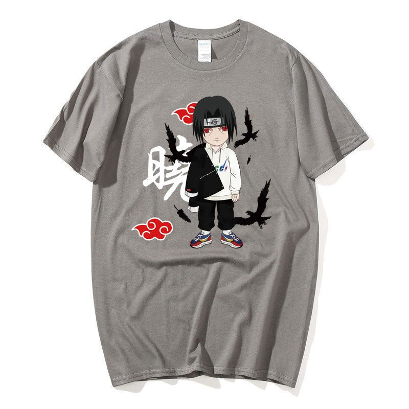 Teenage Student T-shirt | Naruto- Naruto- Naruto | Uchiha Itachi Fashion