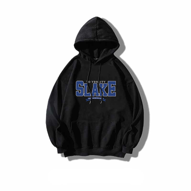 SLAKE Embroidered Oversized Hoodie – Vintage Varsity Streetwear