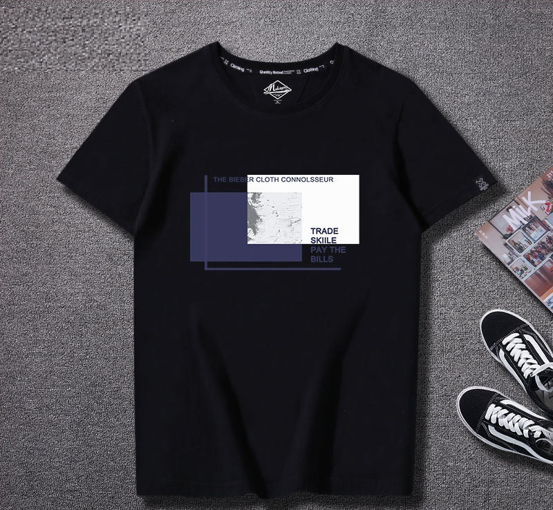 Men’s Graphic Print T-Shirt – Sunset & Urban Vibes Edition