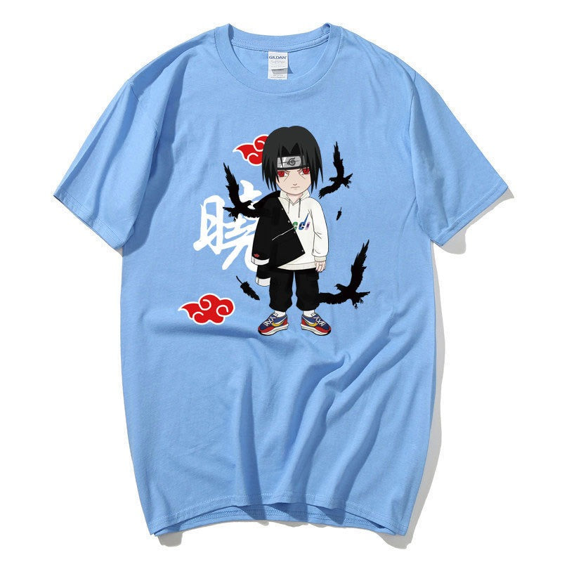 Teenage Student T-shirt | Naruto- Naruto- Naruto | Uchiha Itachi Fashion