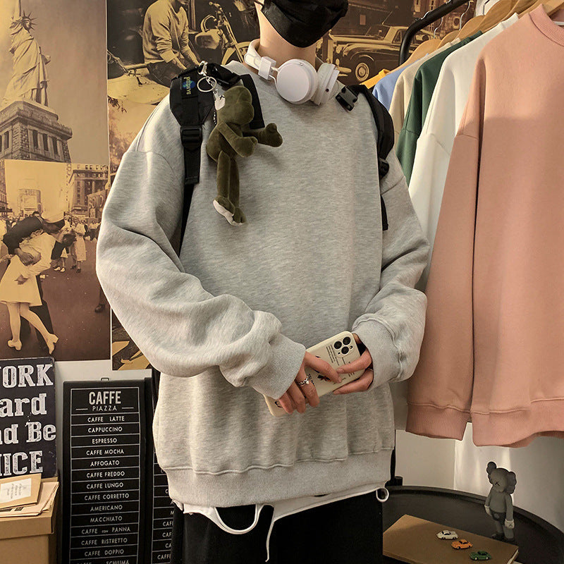 Oversized Unisex Crewneck Sweatshirt – Minimal Streetwear Essential