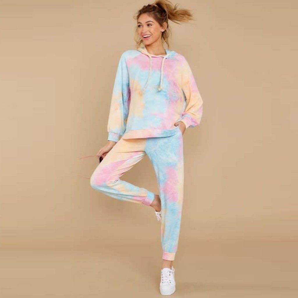 Woman Two Piece Set Top Hoodies - ExceLux.