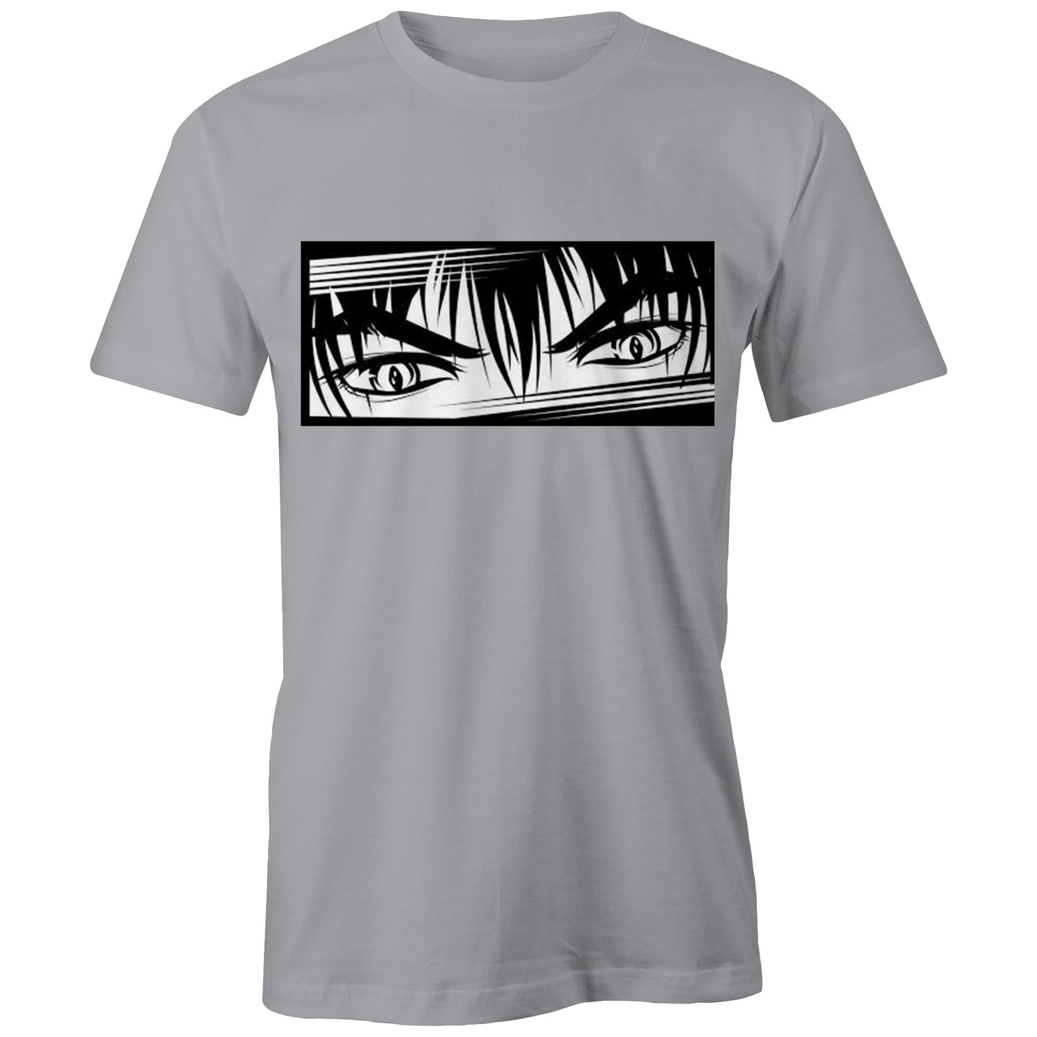 "Intense Manga Eyes" Graphic T-Shirt – For Men | ExceLux Originals