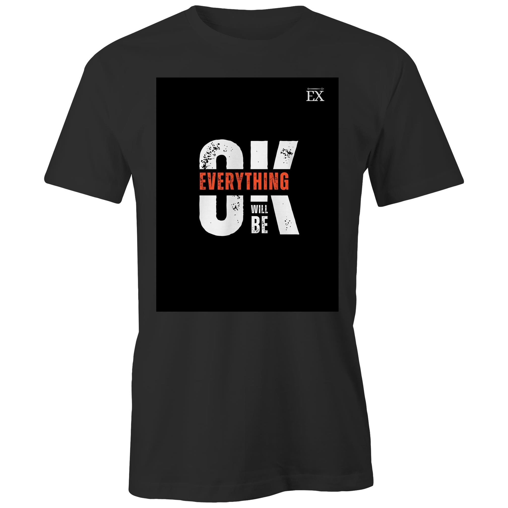 "Everything will be OK " | OK Graphic T-Shirt – ExceLux Cosmic Series | Men's Tee
