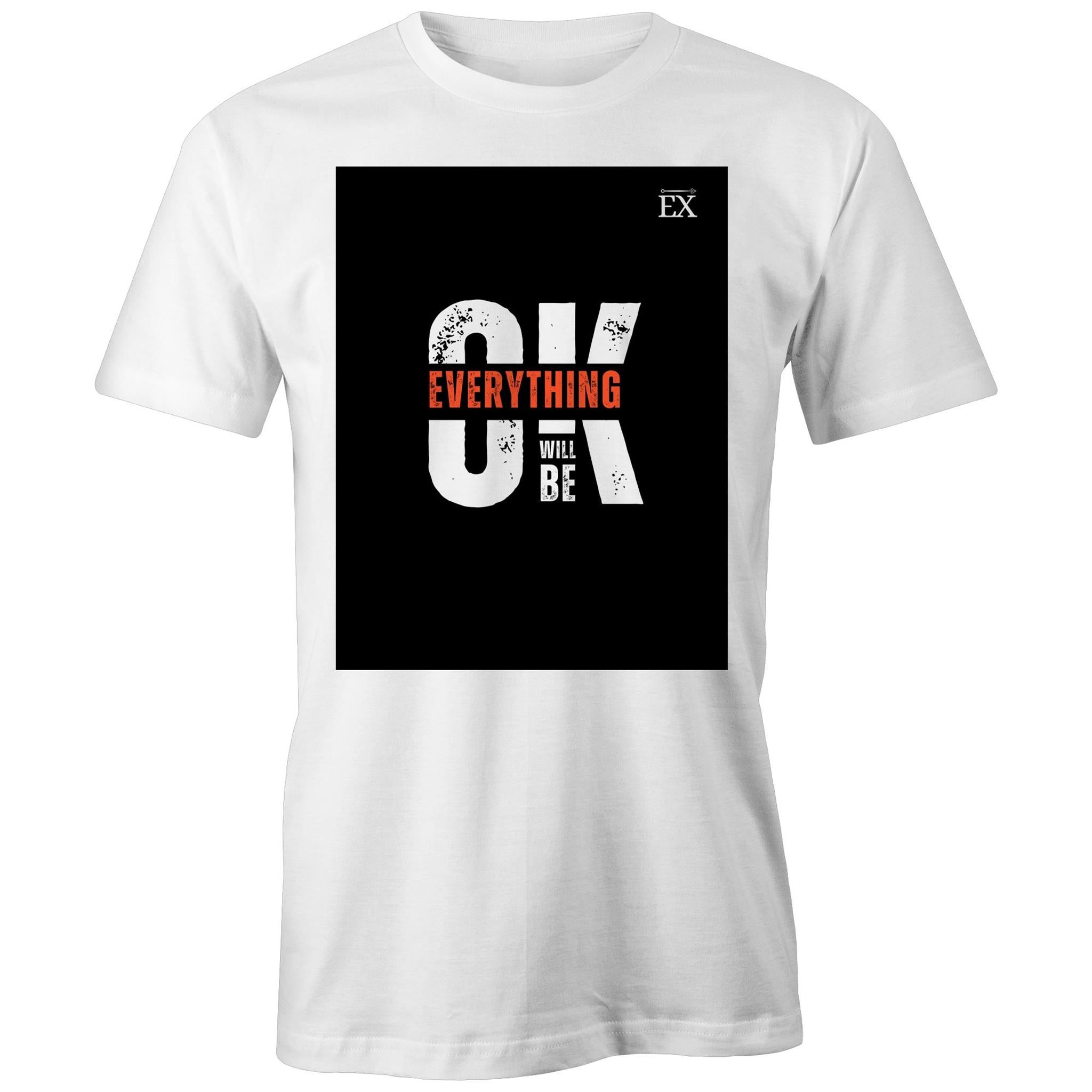 "Everything will be OK " | OK Graphic T-Shirt – ExceLux Cosmic Series | Men's Tee