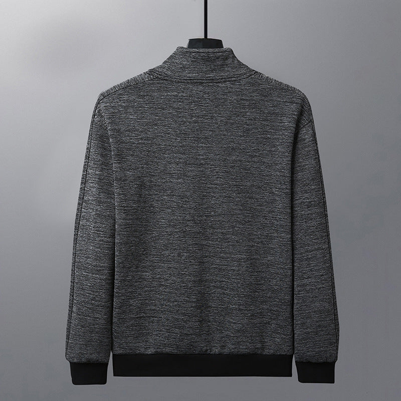 Men's Thermal Fleece Zipper Jacket – Warm & Stylish Winter Coat