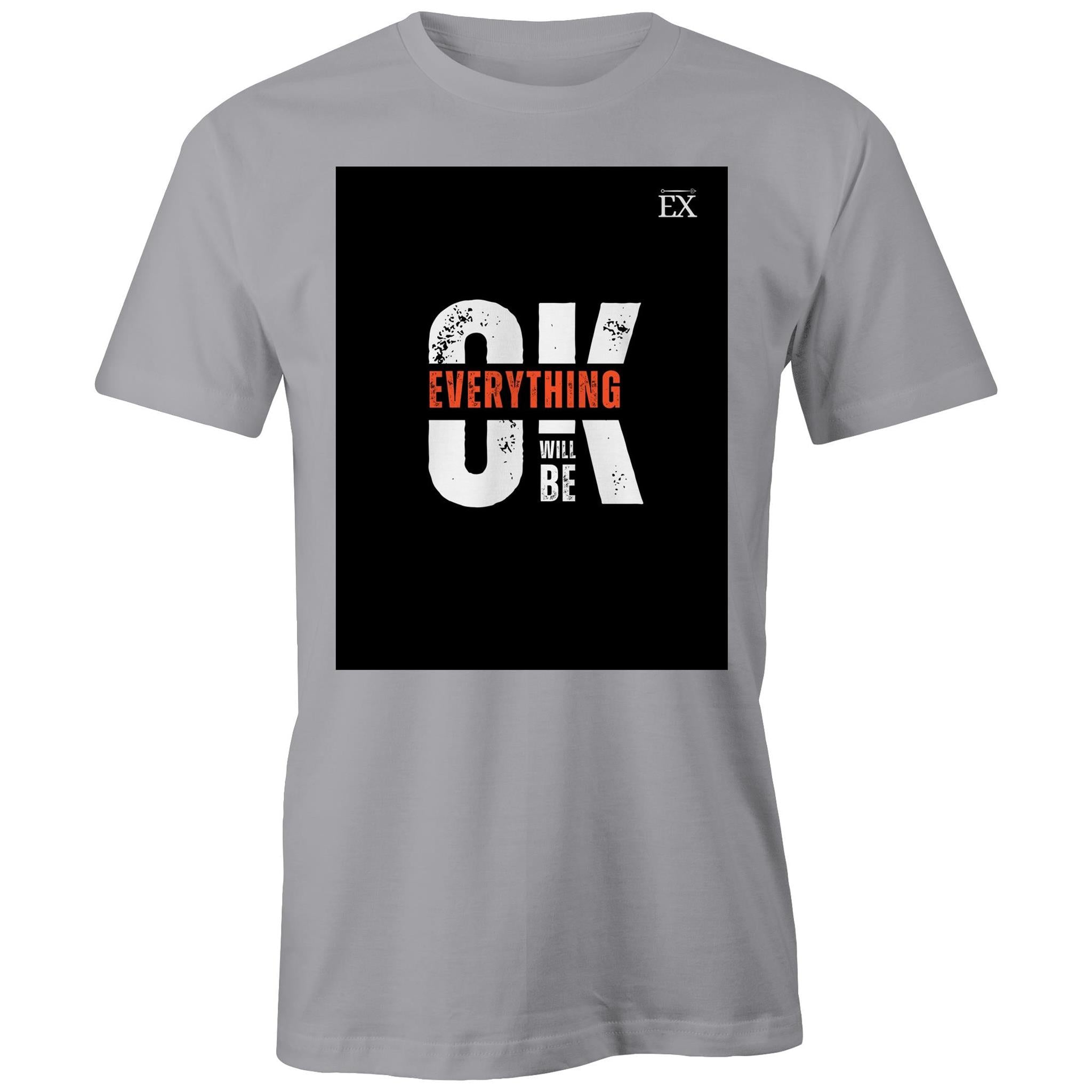 "Everything will be OK " |  OK Graphic T-Shirt – ExceLux Cosmic Series | Men's Tee