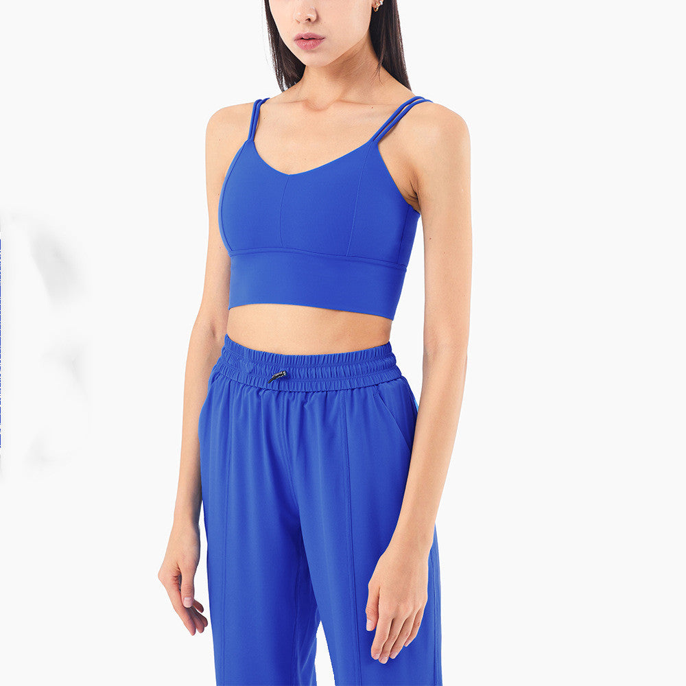 Seamless Active Crop Top – Sleek Support in Bold Colours