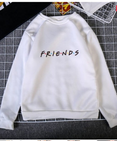 FRIENDS Logo Sweatshirt – Comfy 90s-Inspired Fan Pullover