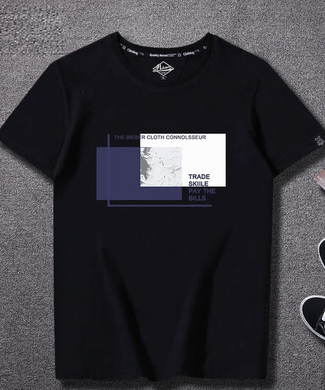 Men’s Graphic Print T-Shirt – Sunset & Urban Vibes Edition