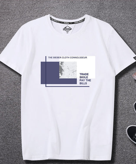 Men’s Graphic Print T-Shirt – Sunset & Urban Vibes Edition