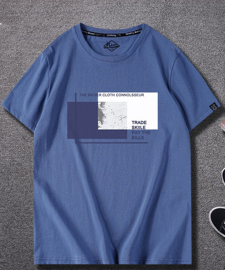 Men’s Graphic Print T-Shirt – Sunset & Urban Vibes Edition