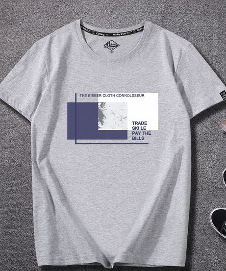 Men’s Graphic Print T-Shirt – Sunset & Urban Vibes Edition