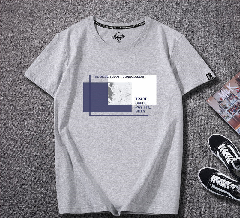 Men’s Graphic Print T-Shirt – Sunset & Urban Vibes Edition