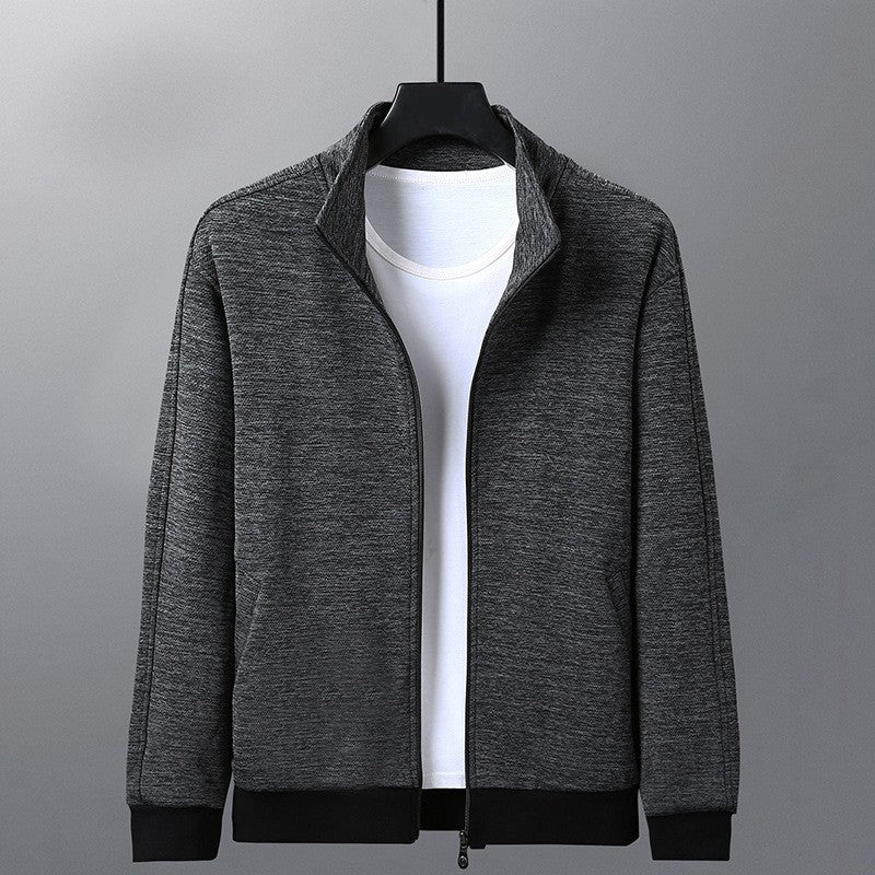 Men's Thermal Fleece Zipper Jacket – Warm & Stylish Winter Coat