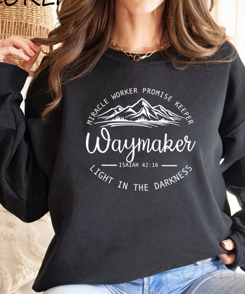 Sweatshirt Christian Crewneck Sweatshirts Bible Ver