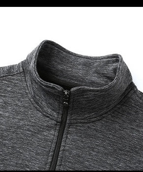 Men's Thermal Fleece Zipper Jacket – Warm & Stylish Winter Coat