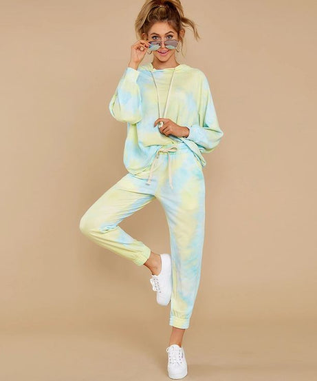 Woman Two Piece Set Top Hoodies - ExceLux.