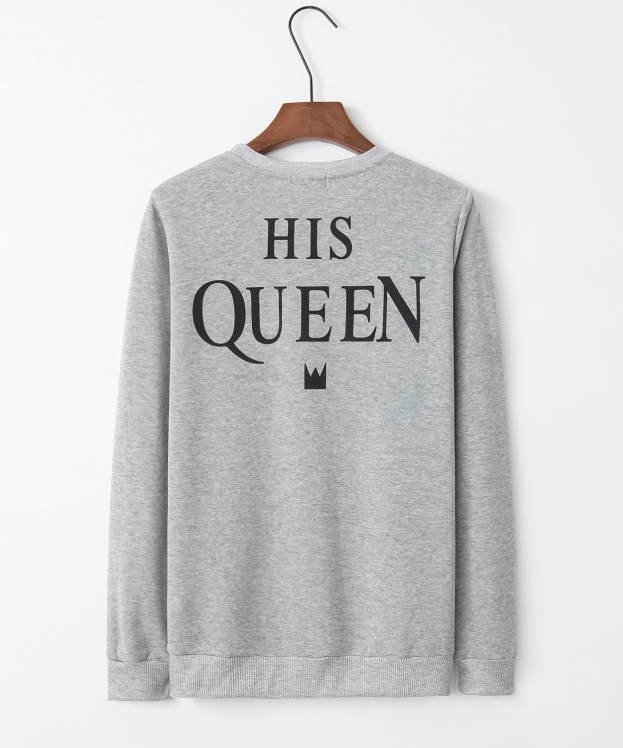 "His Queen & The King" Matching Couple Sweatshirts – Cozy Couple Goals