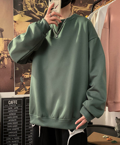 Oversized Unisex Crewneck Sweatshirt – Minimal Streetwear Essential