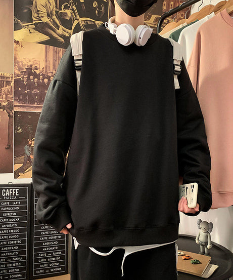 Oversized Unisex Crewneck Sweatshirt – Minimal Streetwear Essential