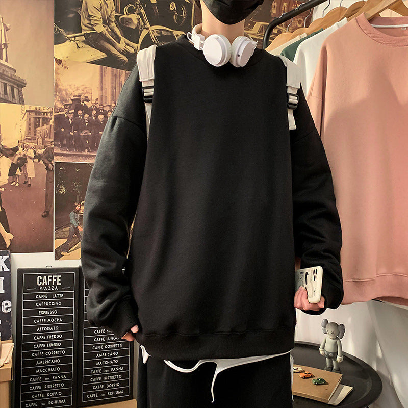 Oversized Unisex Crewneck Sweatshirt – Minimal Streetwear Essential
