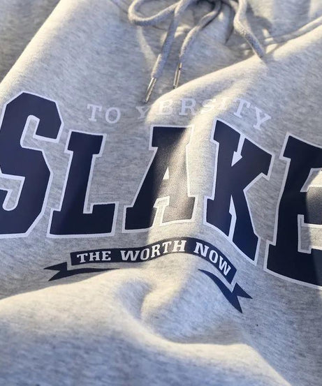 SLAKE Embroidered Oversized Hoodie – Vintage Varsity Streetwear