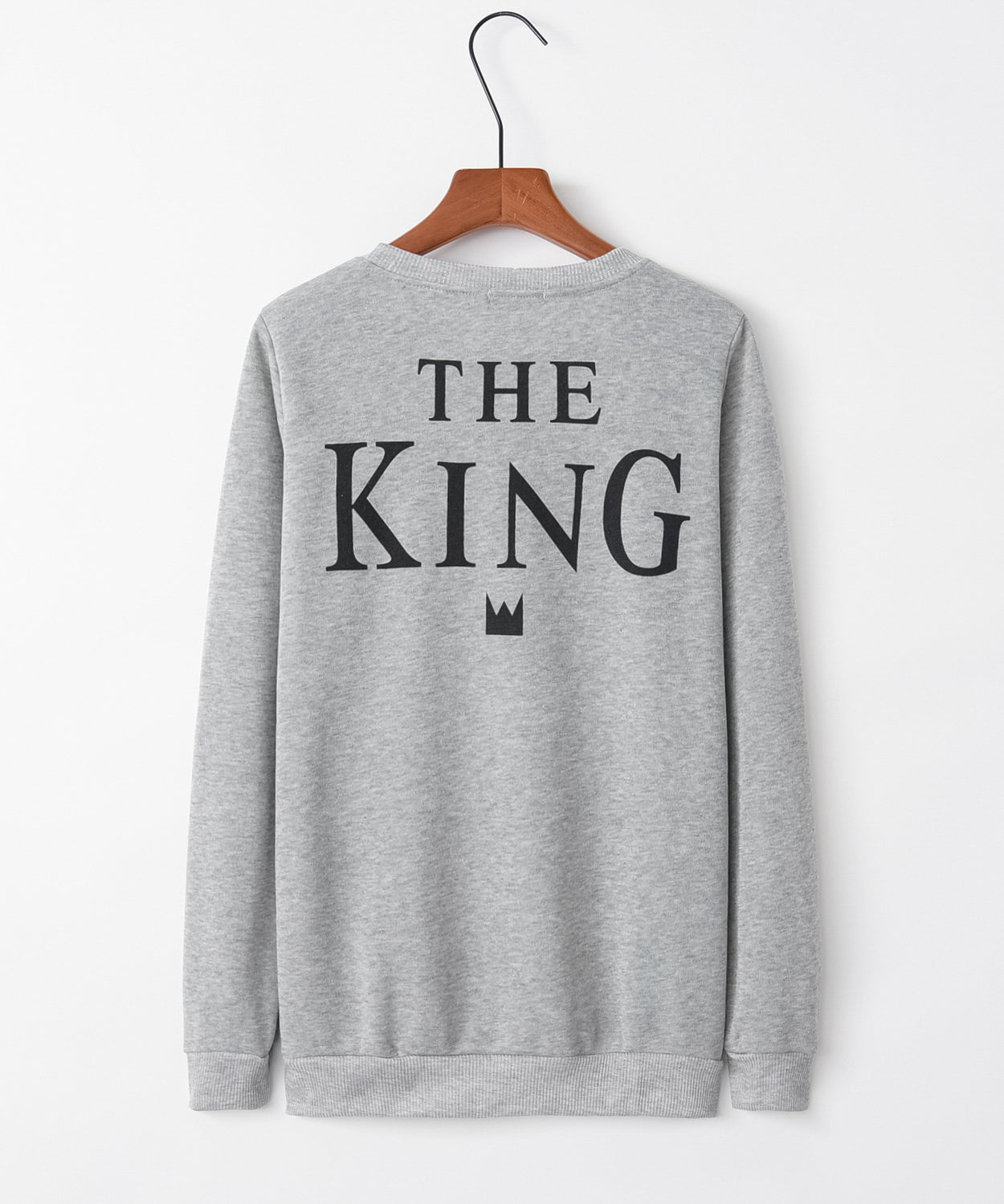 "His Queen & The King" Matching Couple Sweatshirts – Cozy Couple Goals
