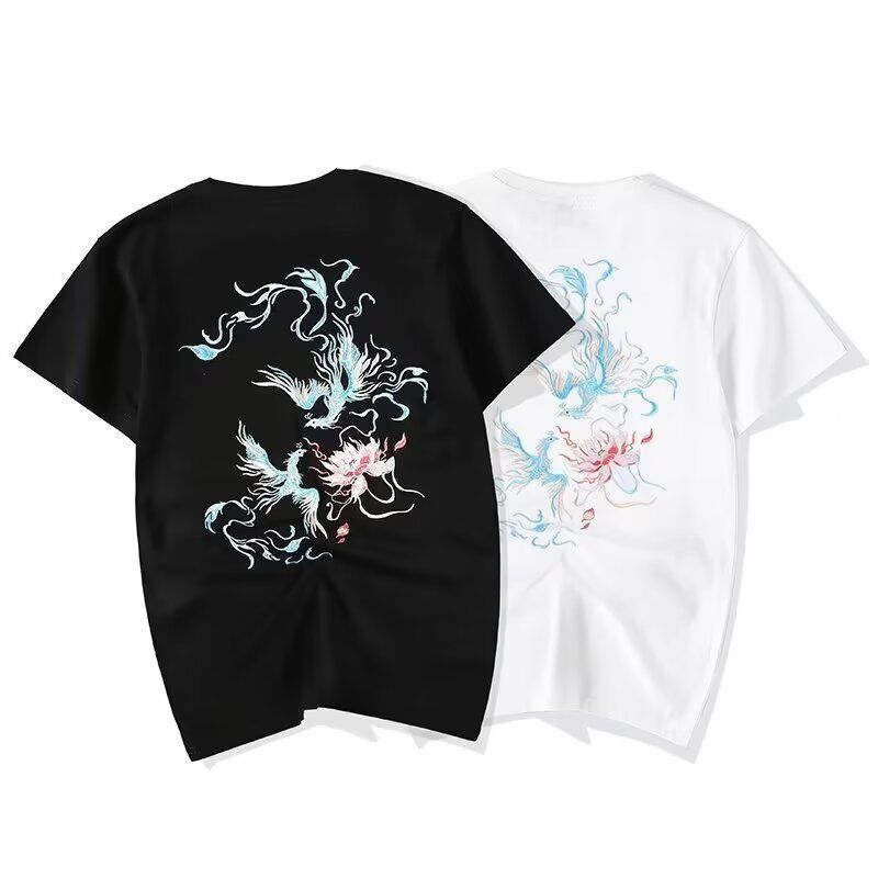 Phoenix Spirit Tee – Oversized Streetwear for Him
