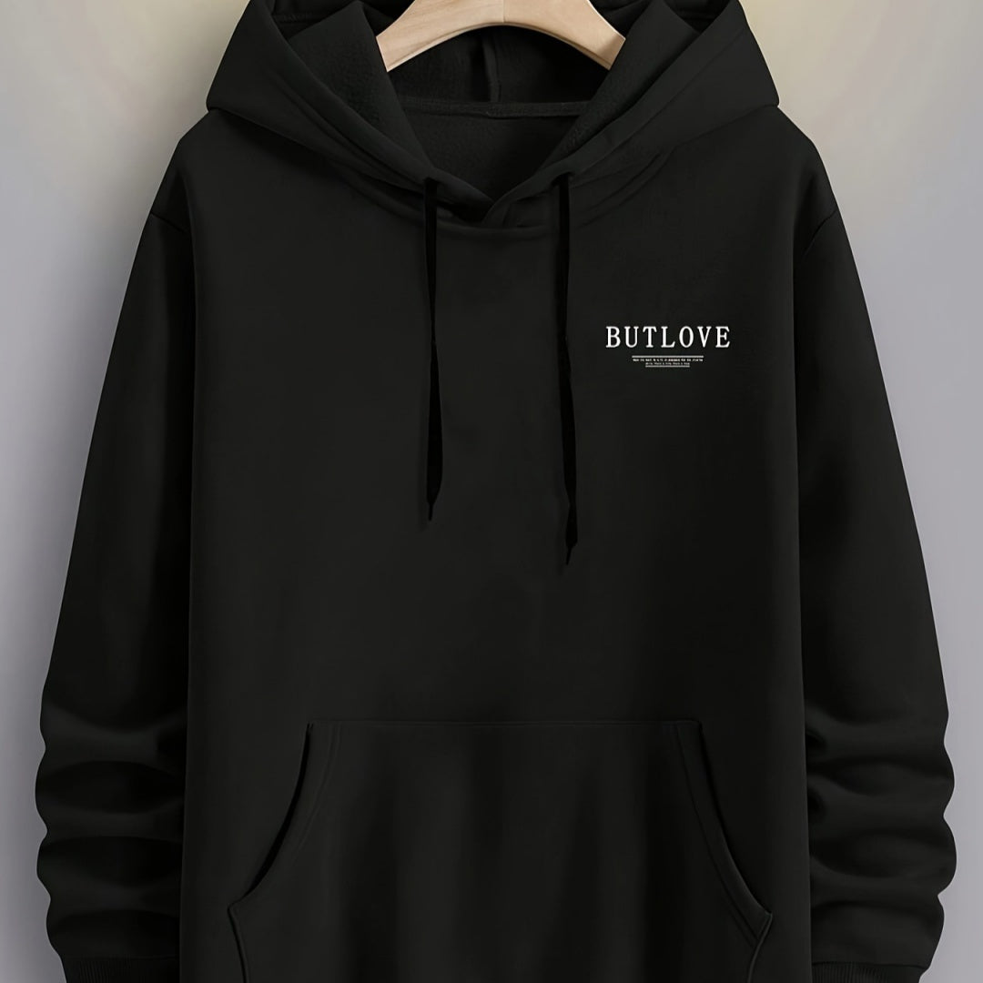 Men's Casual Fleece-lined Hoodie - ExceLux.