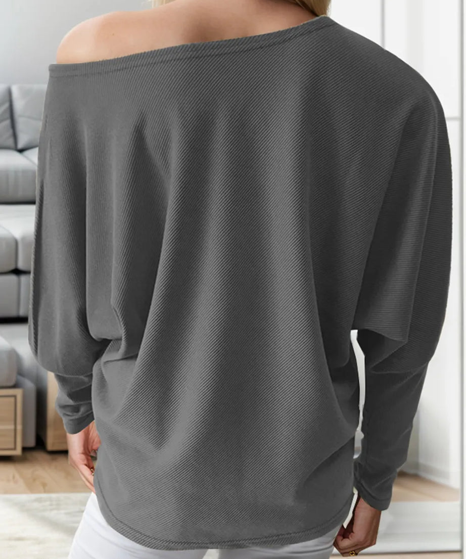 ExceLux Premium Edition 0.0| Boat Neck Long Sleeve Sweatshirt
