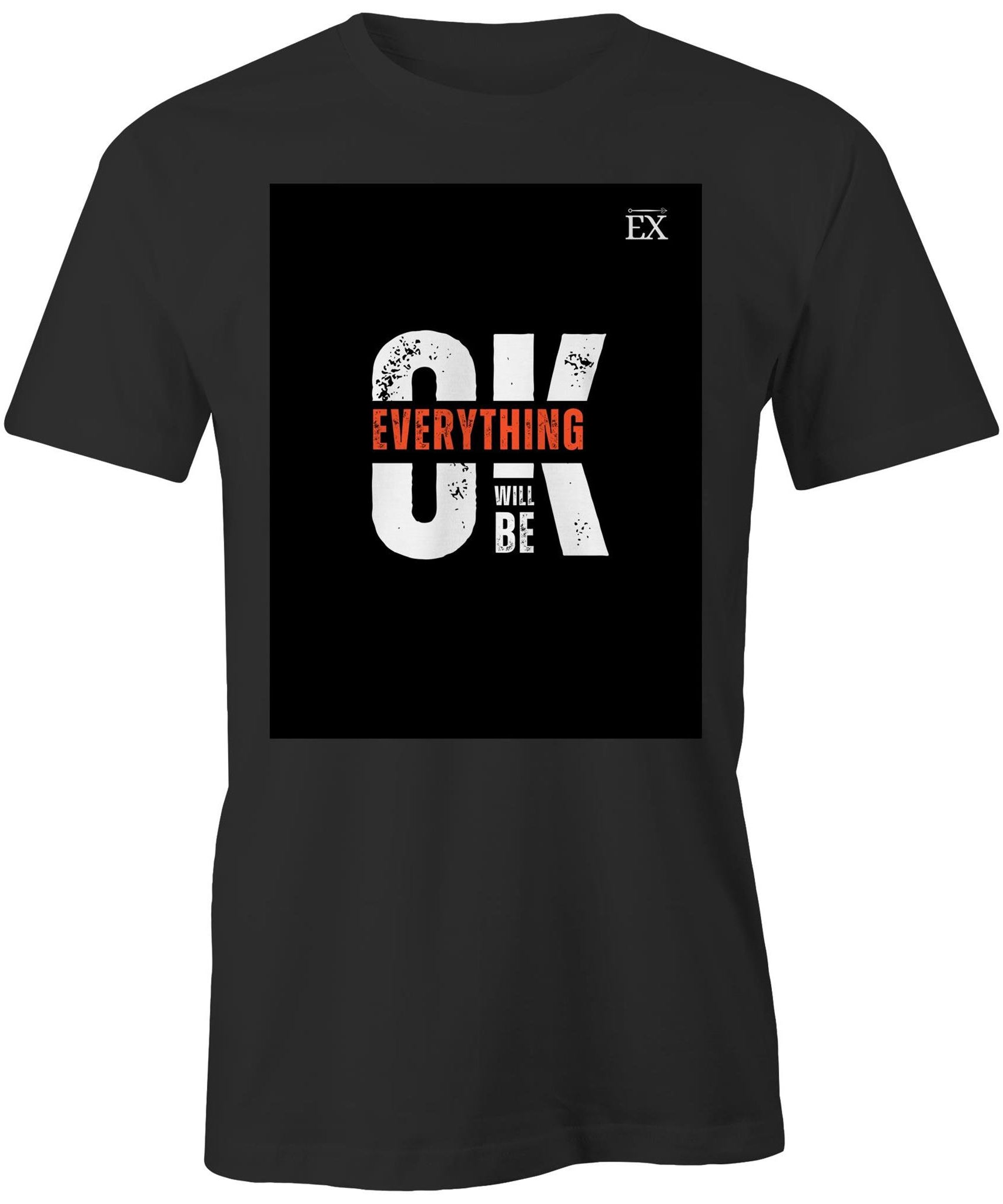 "Everything will be OK " |  OK Graphic T-Shirt – ExceLux Cosmic Series | Men's Tee
