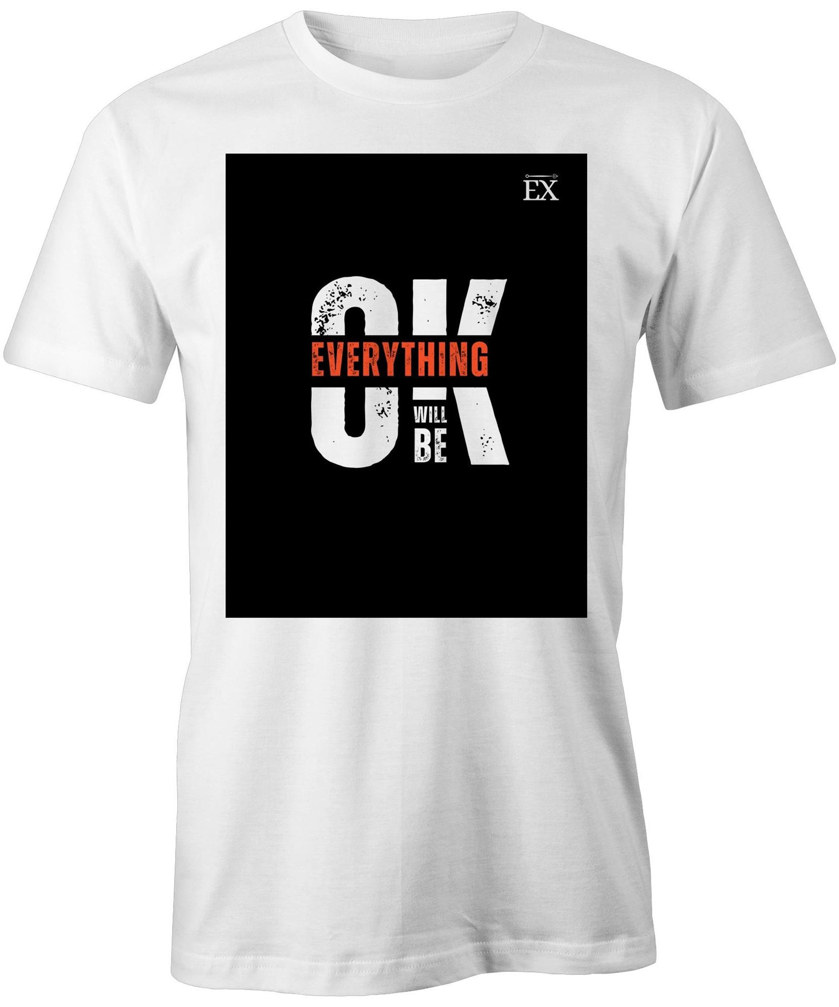"Everything will be OK " |  OK Graphic T-Shirt – ExceLux Cosmic Series | Men's Tee