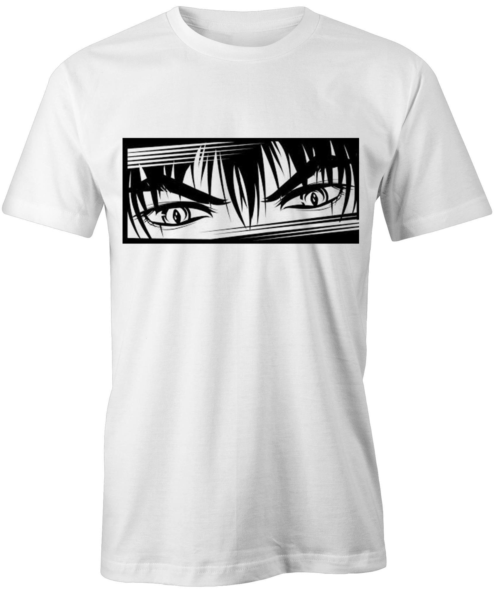 "Intense Manga Eyes" Graphic T-Shirt – For Men | ExceLux Originals
