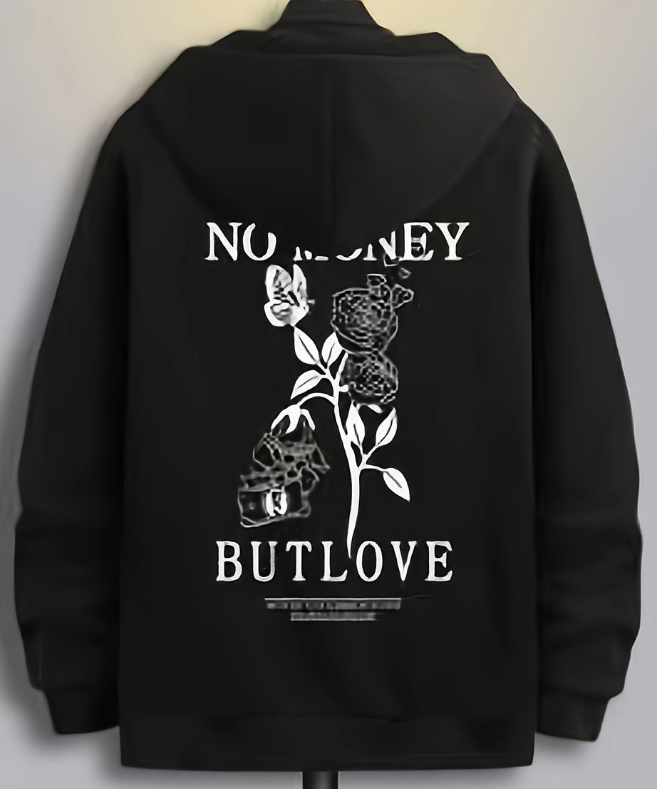 Men's Casual Fleece-lined Hoodie - ExceLux.