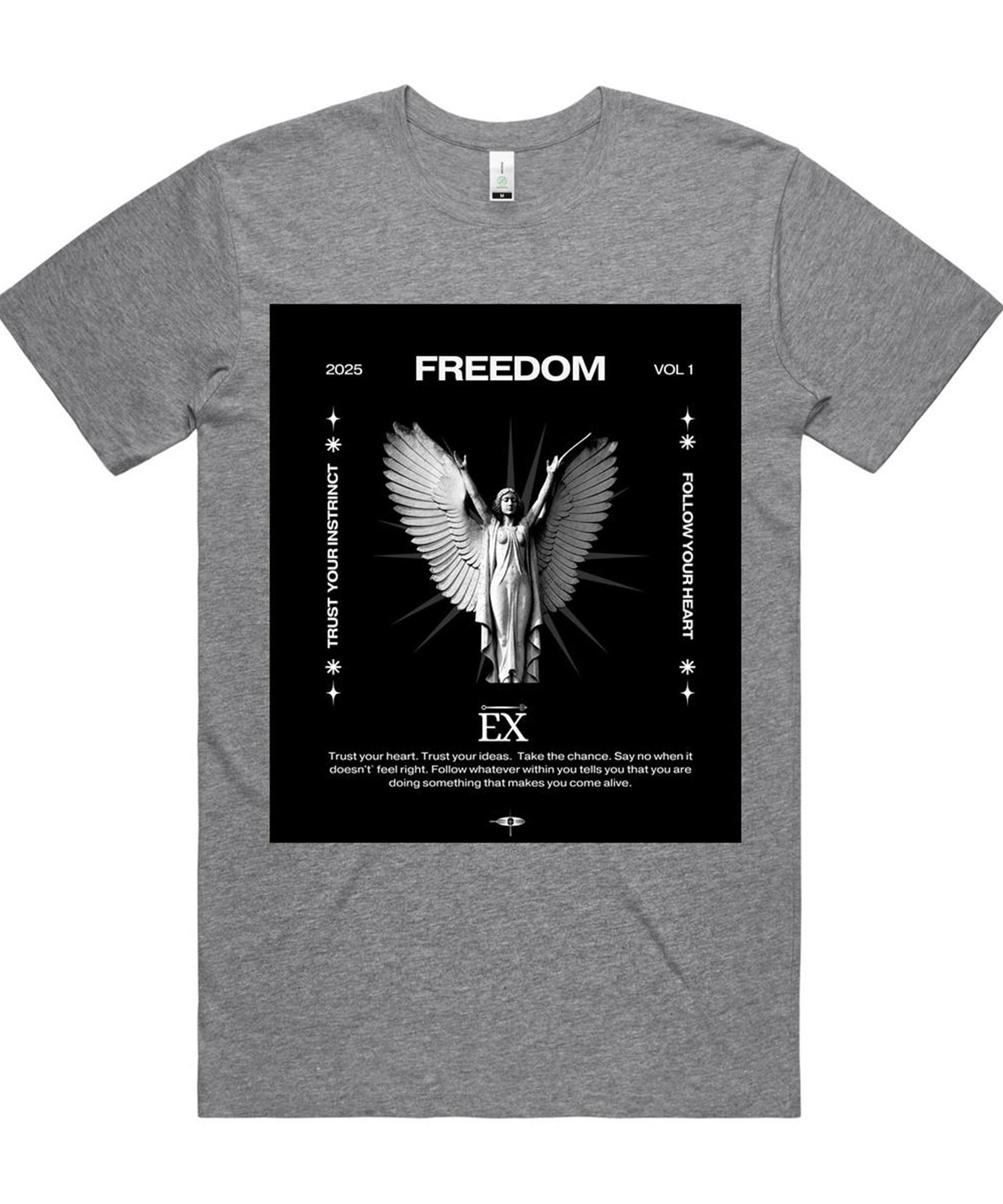 " BLACK" - Primium edition (EX) || 100% Combed Cotton Organic Tee || AS Colour Staple Organic Tee