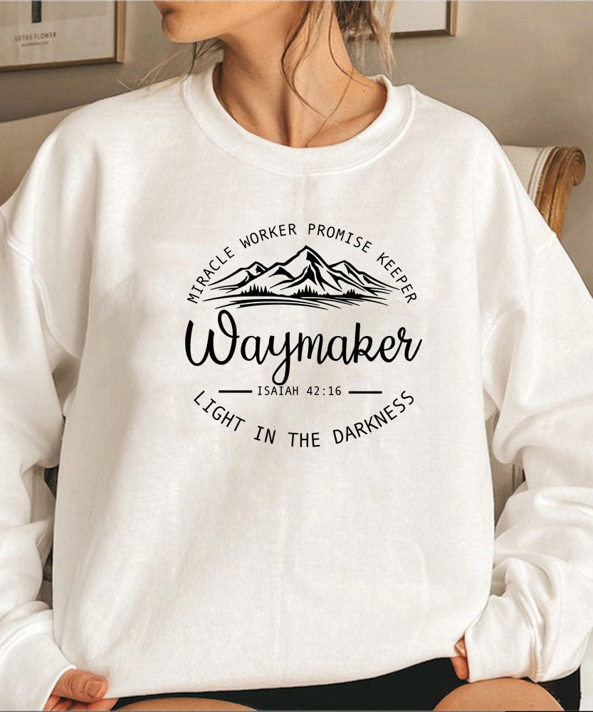 Sweatshirt Christian Crewneck Sweatshirts Bible Ver